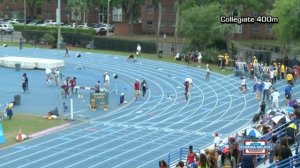 Kunle Fasasi (Florida) runs 45.43 (PB) NCAA Leader Men's 400m Florida Relays 2016