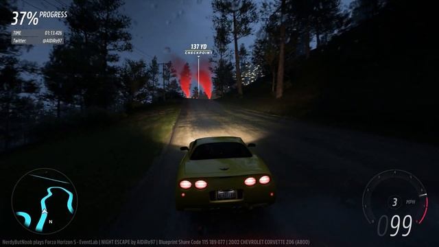 NIGHT ESCAPE by AlDiRo97 | FH5 EventLab
