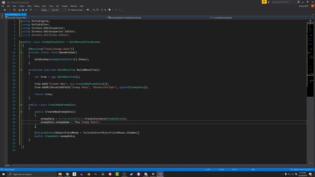 Custom Editor Windows Made Easy with Odin Inspector!