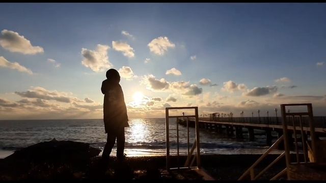 Самое большое колесо обозрение в России, море, пальмы.
