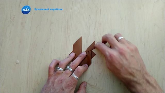 Олень из бумаги/Deer made of paper/Оригами смотреть онлайн