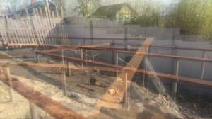 Винтовой фундамент под гараж