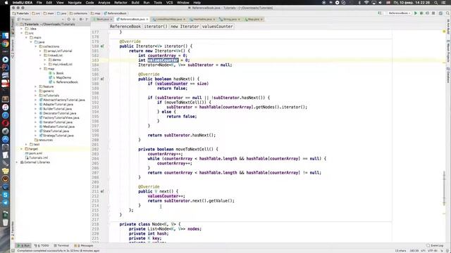 Iterator для HashMap (часть 6) смотреть онлайн