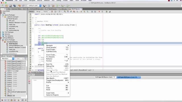 Draging Label Icons Using Java Swing (Os Project Part 3) смотреть онлайн