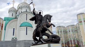Праздничный колокольный звон в честь Дня Победы 9 мая 2023, Никольский собор в Павшинской пойме