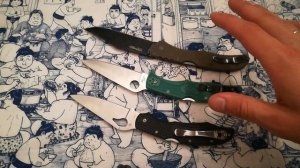Что же выбрать? Cold Steel Broken Skull CTS-XHP , Spyderco Endura 4 VG-10 , Byrd Cara Cara 2