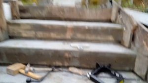 "железобетонная" лестница своими руками ч7 из бетона