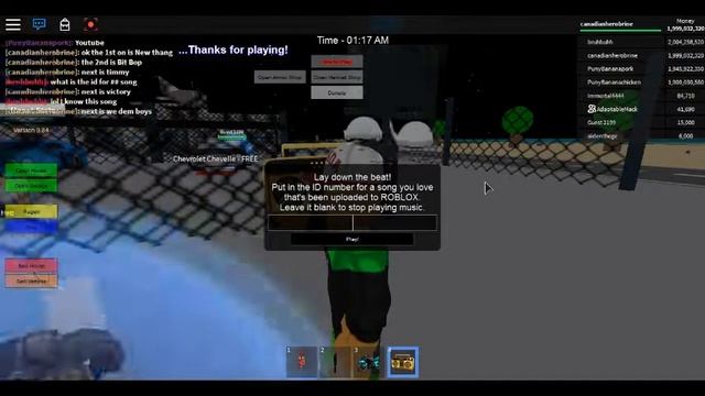 Roblox GTA 5 ID Codes смотреть онлайн