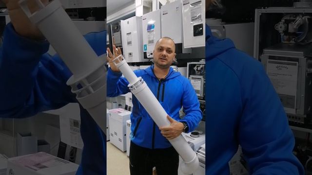 Для чего нужен дымоход с насадкой антилед #shortvideo #газовые #монтаж #отопление