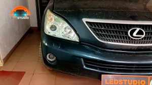 Lexus RX 350 модернизация фар
