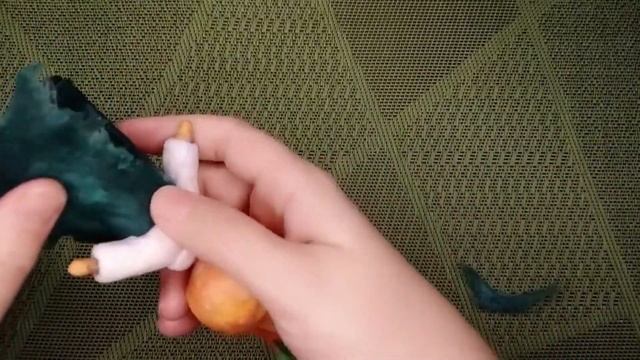 «Чиполлино» Ватная ёлочная игрушка. Часть 2