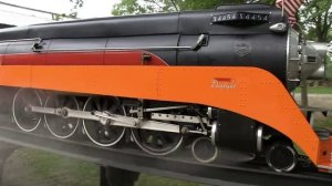 Southern Pacific Daylight GS4   1.5"  Scale    Yes we go for a ride!