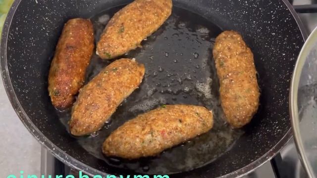 ЛЮЛЯ- КЕБАБ. Қазақша рецепт! ФАРШТАН жасалған  ДӘМІ АС.  Енді тек,  ОСЫЛАЙ жасайтын боламын
