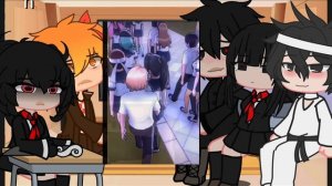 Yandere simulator react to ||yandere Ayano and taro|| boy osana||part 3/??