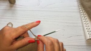 Варежки " Lady" / Варежки из Пуха Норки / Простые варежки спицами