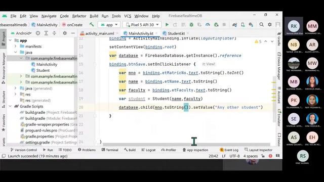 Firebase Realtime Database using Kotlin in Android Studio смотреть онлайн