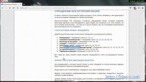 Бухгалтерский баланс на УСН для ООО