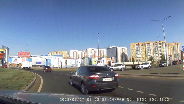 ТП на Renault Fluence Т408РМ56 подрезала