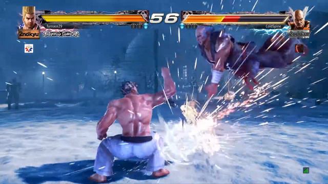 Tekken 7 Paul (2ndkyu) VS Heihachi (2nd dan) | PC | 1080p | 60fps | Online смотреть онлайн