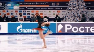 Фигурное катание || Ladies. Free Program. 2021 Russian Figure Skating Championships