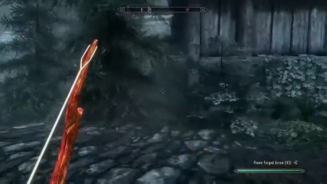 Skyrim Remastered Cross Fire bow MOD GAMEPLAY XBOX ONE