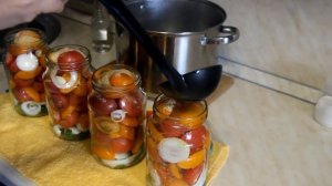 Помидоры в желе / Заготовки на зиму