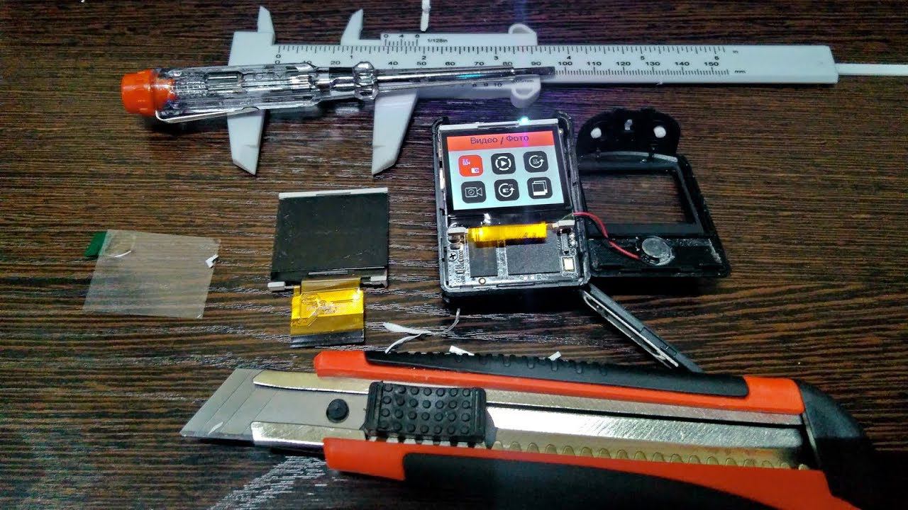 Замена экрана SJCAM М20, дисплей с SJ4000 смотреть онлайн