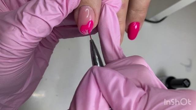 Дизайн на коротких ногтях