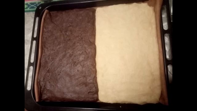 Шахматный торт! Быстро и вкусно!