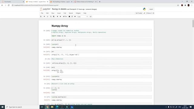 Numpy - Part 2
