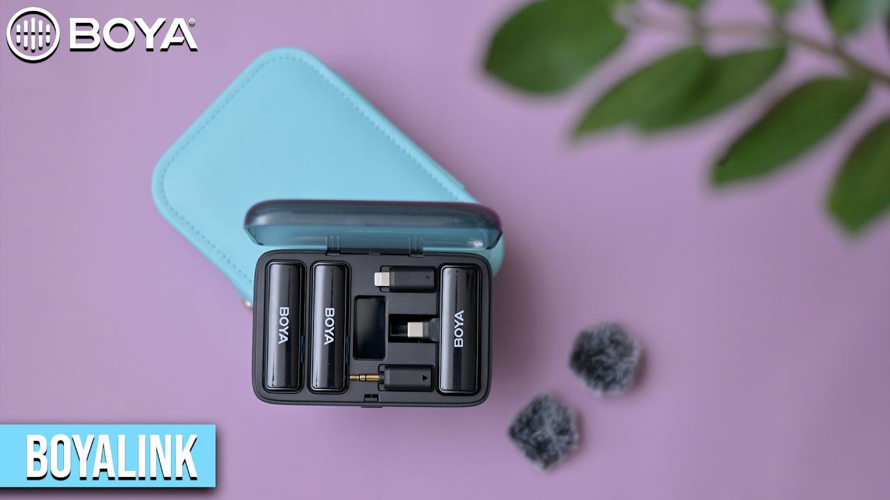 Обзор беспроводных петличек для всех устройств BOYA BOYALINK смотреть онлайн