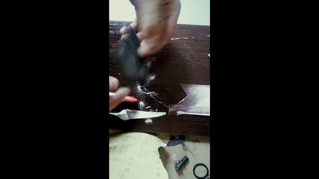 Восстановление тормозного поршня. МОТО