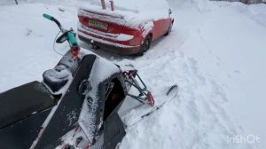 Самодельный снегоход. Обзор конструкции