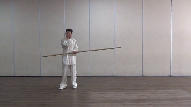 Chen Taiji Staff/Pole Dragon Tail Swirling Water