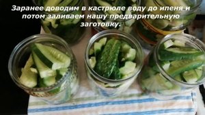 Огурцы-переростки... Вот что я делаю с ними... Очень удобное консервирование огурцов на зиму.