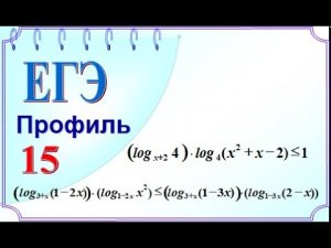 Переменная в основании логарифма