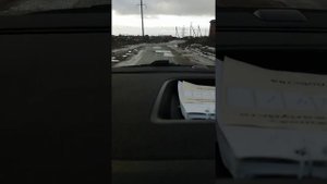 Дорога от мкр Купелинки в сторону  Москвы через д. Сапроново