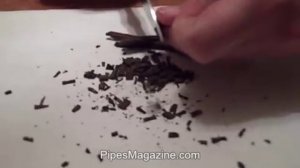 Flake Pipe Tobacco Cube Cut Method - PipesMagazine.com