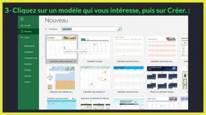 Comment faire un calendrier 2023 sur Excel