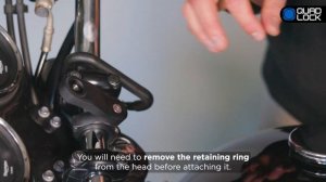 Установка Крепление для смартфона на трубчатый руль - Quad Lock® Motorcycle Handlebar Mount / PRO