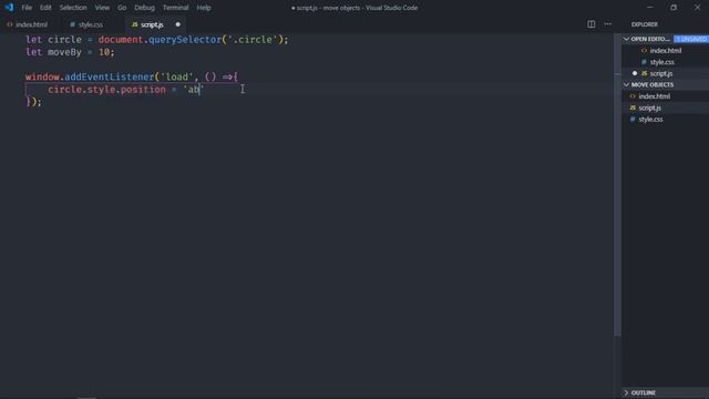 How to Move an Object with Arrow Keys in Javascript смотреть онлайн