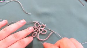 Фриволите иглой .Кельтские мотивы3