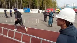Соревнования по пожарно-спасательному спорту среди подразделений ГКУ Леноблпожспас