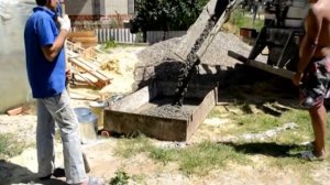 Заливка монолитного крыльца