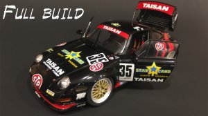 Полная сборка PORSCHE 911 GT2 1/24