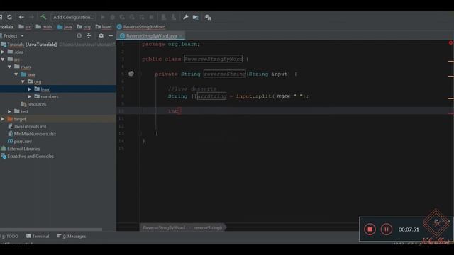 Reverse each word of a string using StringBuilder in java смотреть онлайн