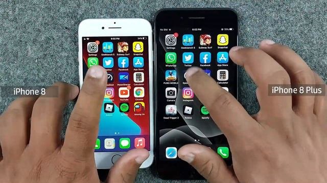 IPhone 8 Vs 8 Plus In 2022 | Speed Test