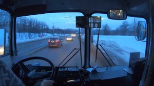 31 декабря. Предновогодняя смена | Троллейбус ЗиУ. Чебоксары.