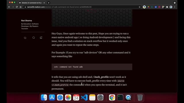 command not found adb | Permanent Solution Of adb command not found | JavaScript Centric смотреть онлайн