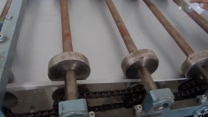 Фальцевая кровля, изготовление картин 8 метров на станке.